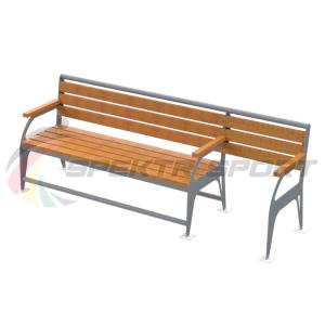 Купить Скамья с местом для коляски в Иванове 